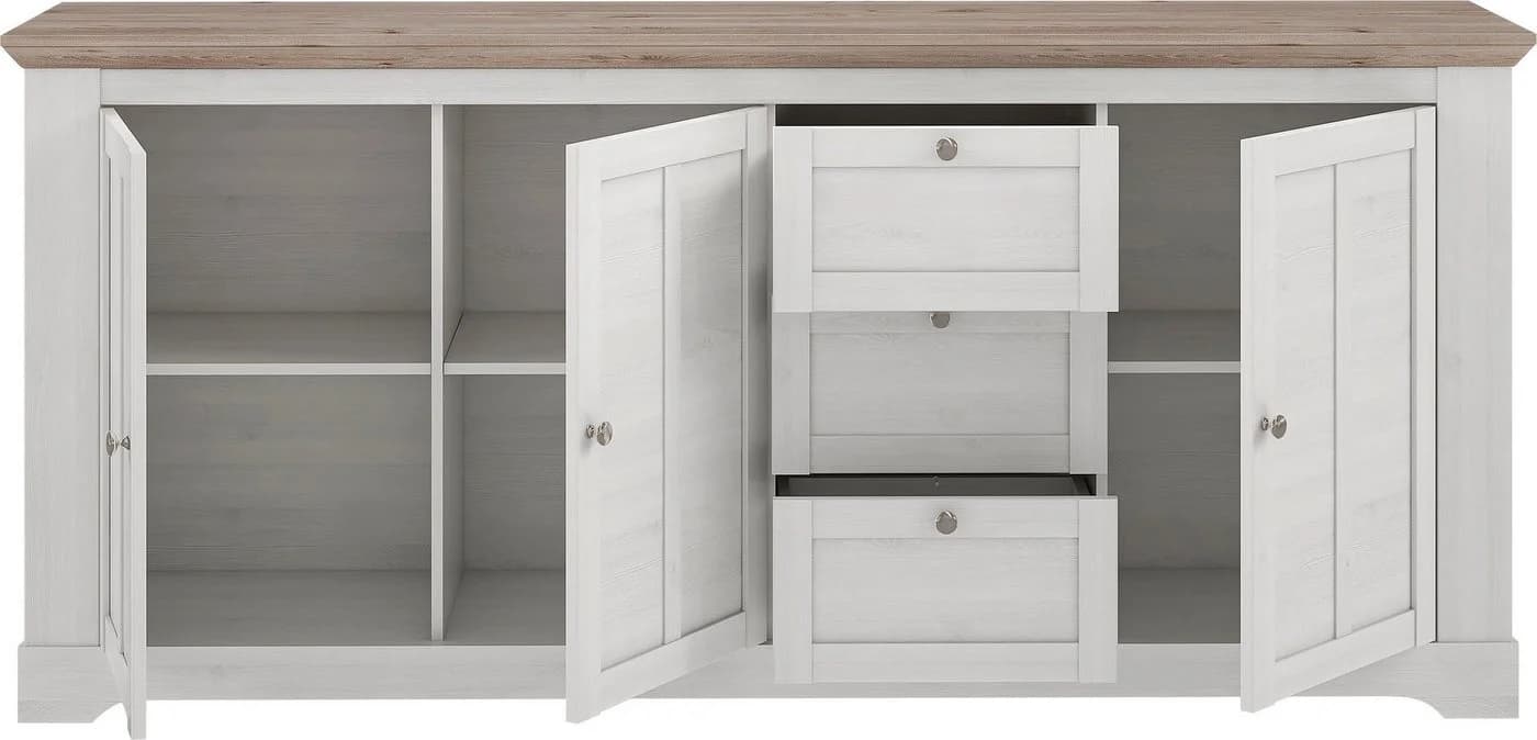 FORTE Sideboard Iloppa Braun Matt mit Soft-Close - Bild 5