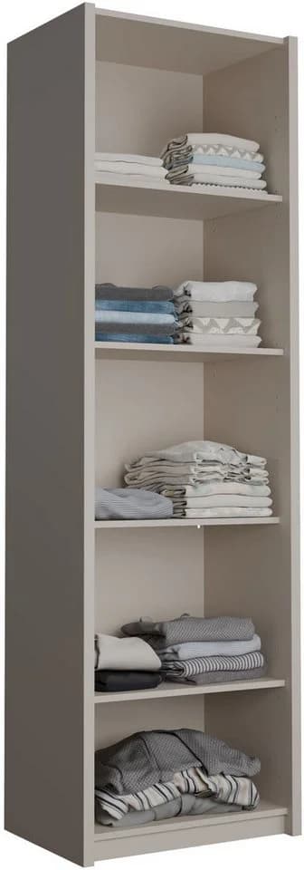 FORTE Drehtürenschrank Oak Squere Mauvella Eiche - Bild 4