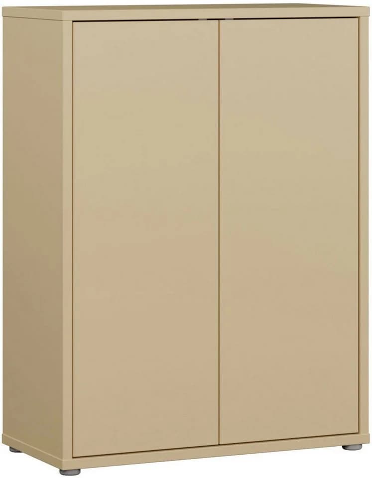 FORTE Schuhschrank Alice Springs Gelb Grifflose Front Push to Open - Bild 2