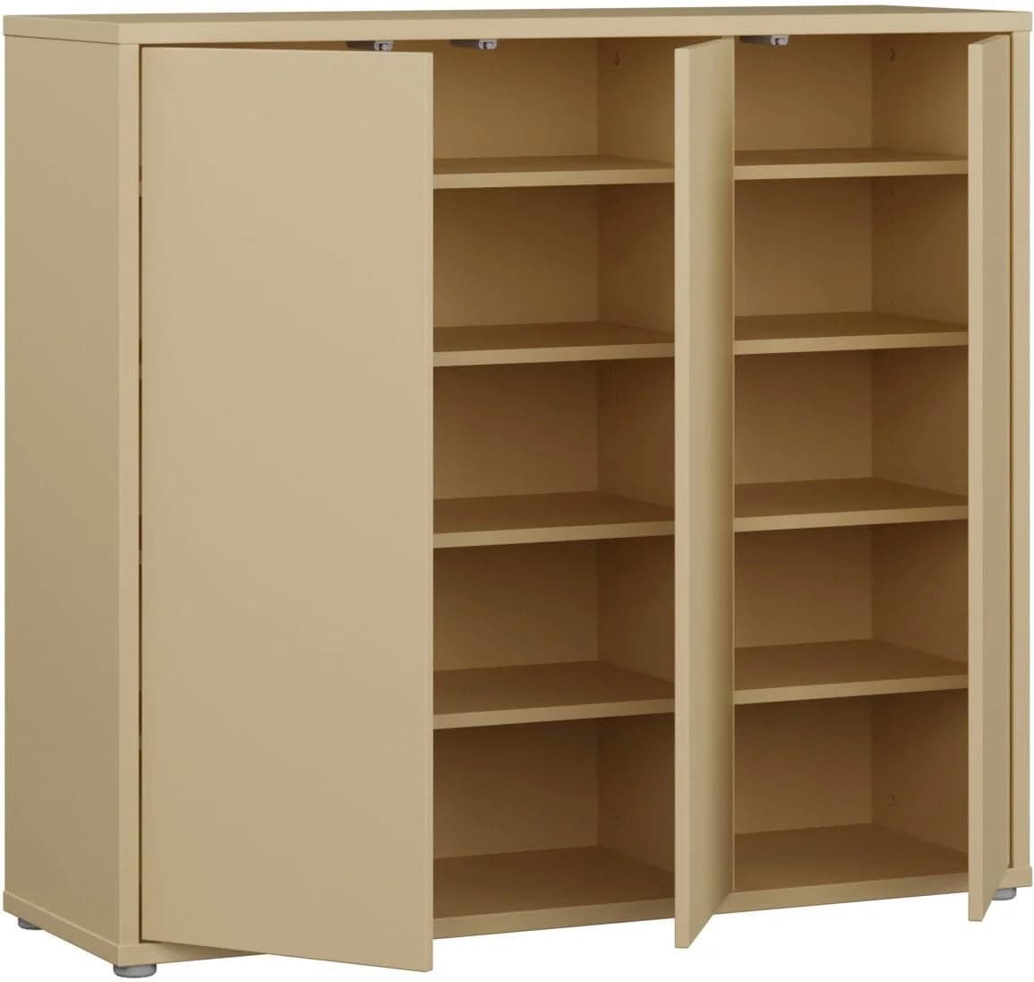 FORTE Schuhschrank Alice Springs Gelb Push-to-open - Bild 5
