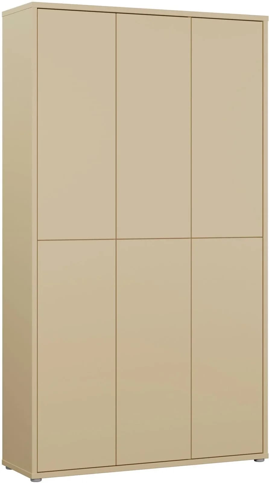 Schuhschrank FORTE Alice Springs Gelb Push-to-open-Funktion