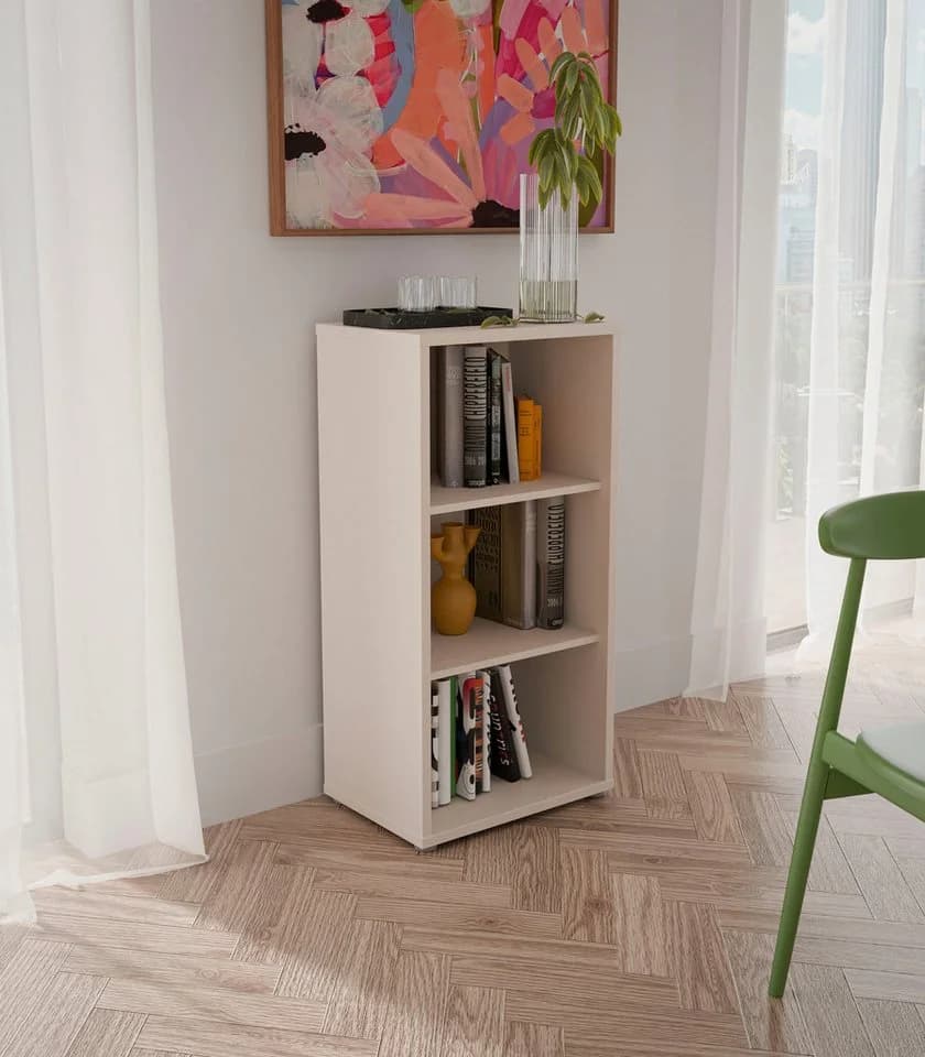 FORTE Mehrzweckregal Alice Springs Sand Holzwerkstoff