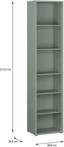 Mehrzweckregal FORTE Alice Springs Salbei Modern Bild 5