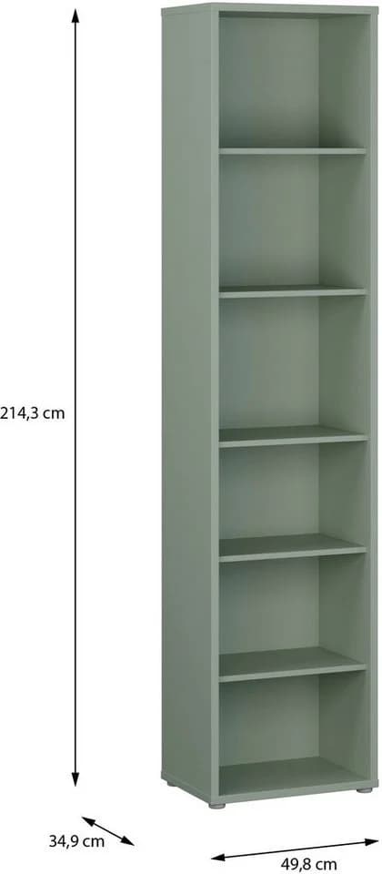 Mehrzweckregal FORTE Alice Springs Salbei Modern - Bild 5
