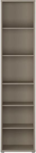 FORTE Mehrzweckregal Alice Springs Taupe 6 Fächer variabel Bild 2
