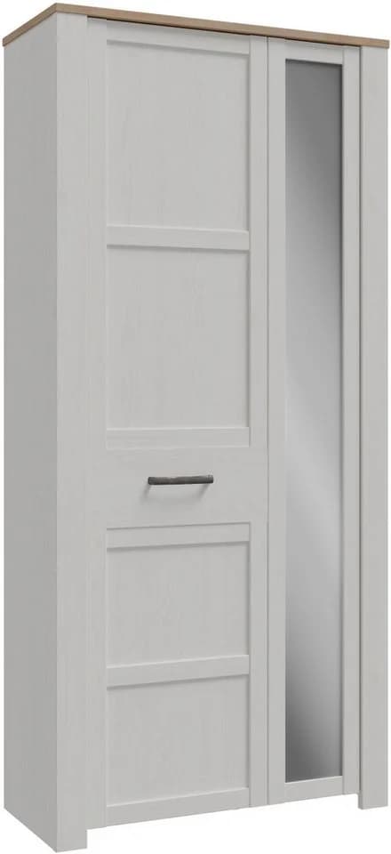 Garderobenschrank FORTE mit Spiegel und Soft Close Funktion - Bild 2