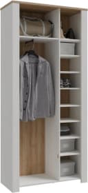 Garderobenschrank FORTE mit Spiegel und Soft Close Funktion Bild 3