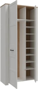 Garderobenschrank FORTE mit Spiegel und Soft Close Funktion Bild 4