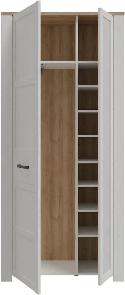 Garderobenschrank FORTE mit Spiegel und Soft Close Funktion - Bild 5