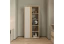 Mehrzweckregal FORTE beige Mauvella Eiche Sand 76x165x50 cm Bild 1
