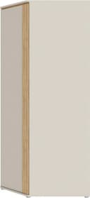 Eckkleiderschrank FORTE Sand/Mauvella Eiche Push-to-open Bild 5