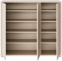 FORTE Schuhschrank Alice Springs Sand 3 Türen Push-to-open Bild 3