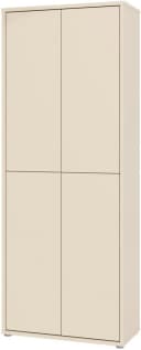FORTE Schuhschrank Alice Springs Sand 4 Türen Push-to-open Bild 3