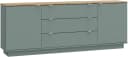 FORTE Sideboard Salbei Mauvella Eiche Moderner Stauraum Bild 1