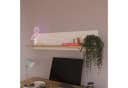 FORTE Wandboard Oak Squere - 120,4x28,8x21,9 cm - Eiche Bild 1