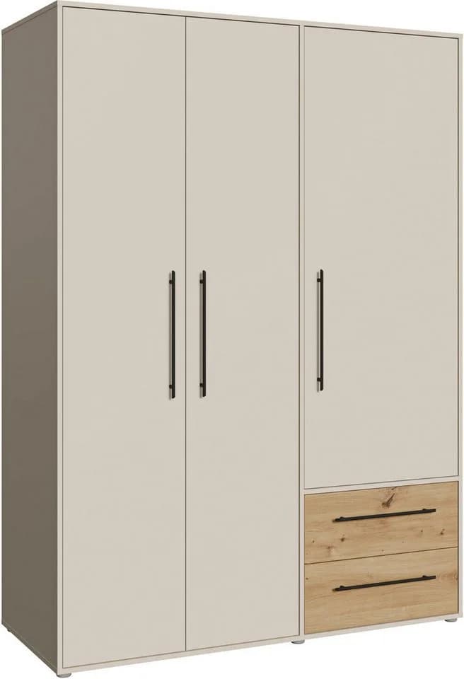 Ds Produkt Drehtürenschrank Mokkaris Sand/Artisan Eiche - Bild 2