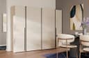 FORTE Dreh-/Schwebetürenschrank Narago Beige Schwebetüren Bild 1