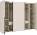 FORTE Dreh-/Schwebetürenschrank Narago Beige Schwebetüren Bild 4
