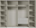 FORTE Dreh-/Schwebetürenschrank Narago Beige Schwebetüren Bild 5