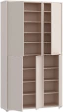 FORTE Schuhschrank Alice Springs Sand 16 Böden Push-to-Open Bild 4