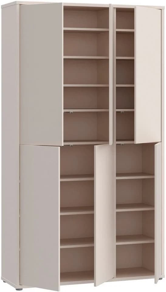 FORTE Schuhschrank Alice Springs Sand 16 Böden Push-to-Open - Bild 4