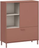 FORTE Hochkommode Milles Jugendzimmer Trendiges Dekor Vollauszug Bild 4