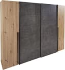 FORTE Kleiderschrank Narago Eiche Grau Modern Bild 2