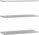 FORTE Einlegeboden 3er-Set Grau FSC-zertifiziert Bild 1