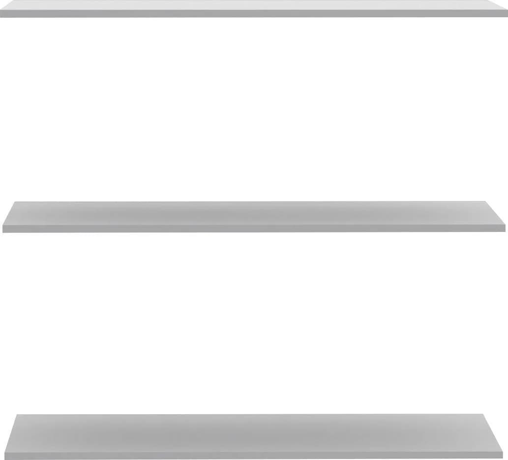 FORTE Einlegeboden 3er-Set Grau FSC-zertifiziert - Bild 2