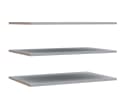 FORTE Einlegeboden 3-er Set Grau FSC Holzwerkstoff Bild 5