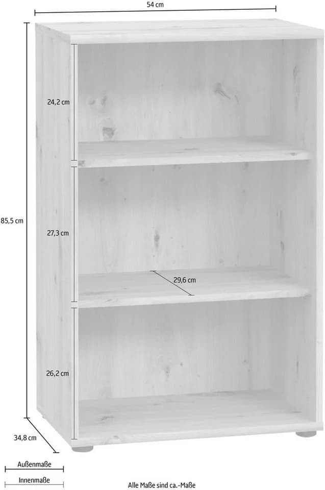 FORTE Regal Tempra Beige Holzoptik Mehrzweckregal - Bild 4