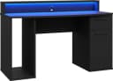 FORTE Gamingtisch Ayo Schwarz mit LED-RGB Beleuchtung Bild 3