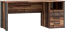 Schreibtisch FORTE Clif Grau Industriedesign mit Schubladen Bild 2