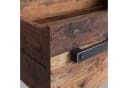 Schreibtisch FORTE Clif Grau Industriedesign mit Schubladen Bild 5