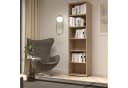 FORTE Regal Tempra Mehrzweckregal schmal braun Bild 1
