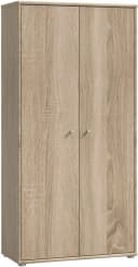 FORTE Schuhschrank Tempra 2 Türen Sonoma Eiche Bild 3