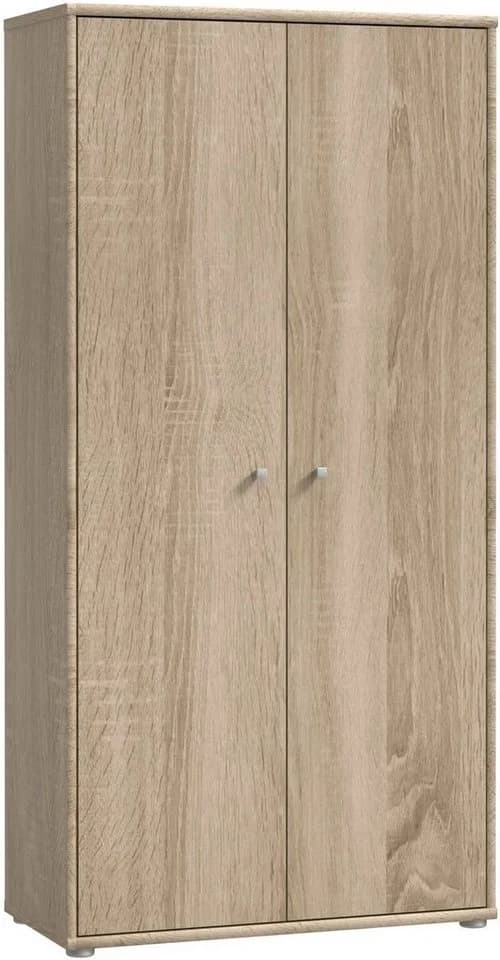 FORTE Schuhschrank Tempra 2 Türen Sonoma Eiche - Bild 3