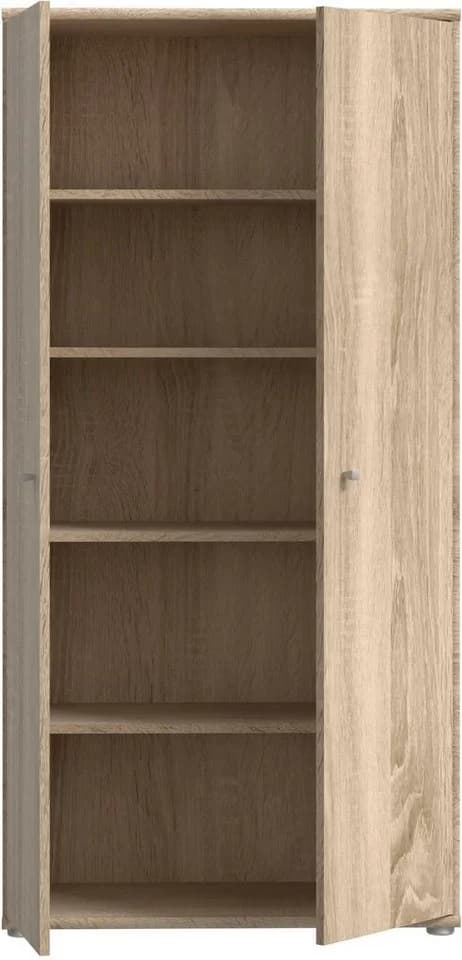 FORTE Schuhschrank Tempra 2 Türen Sonoma Eiche - Bild 4