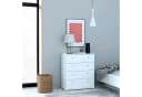 FORTE Kommode Tempra Weiß 4 Schubladen Modern Bild 1