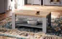 Couchtisch FORTE Bohol Grau Eiche Bild 1