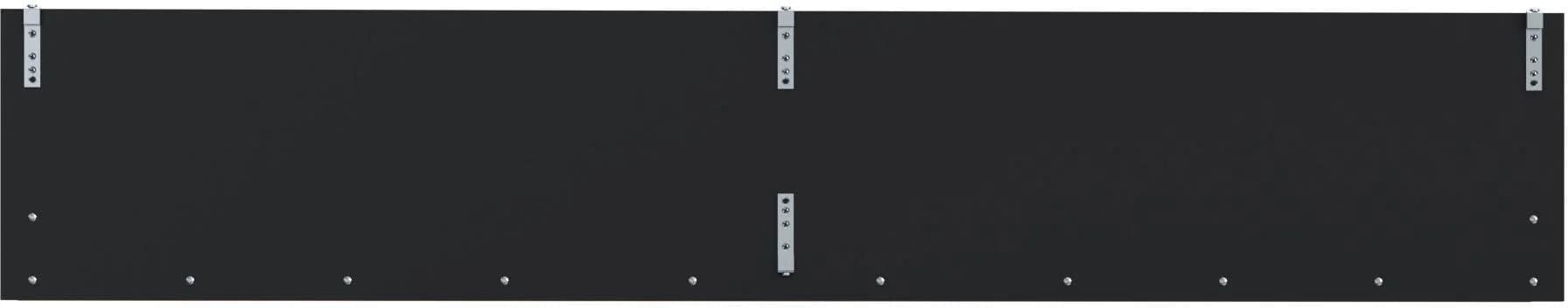 FORTE Wandboard Kaszimiro Schwarz Waterford Eiche Wandmontage