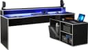 FORTE Gamingtisch Tezaur Schwarz mit RGB-Beleuchtung Bild 5