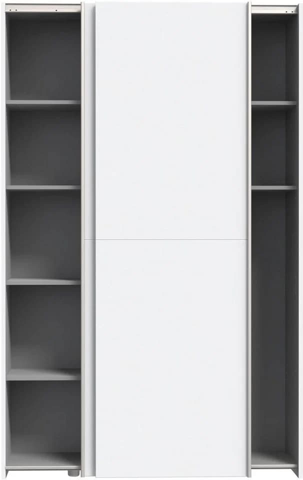 Home Affaire Ozzula Wäscheschrank Weiß Schiebetürenschrank - Bild 5