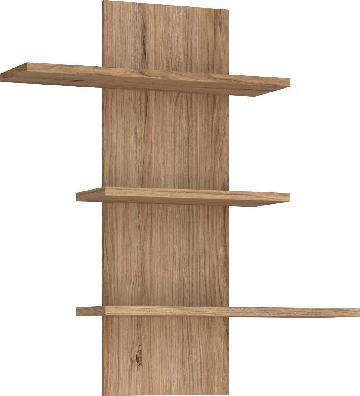 FORTE Wandboard Joadakis Braun Eiche-Optik Wandregal