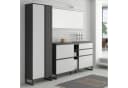 Garderobenspiegel FORTE Quayle Grau Bild 1