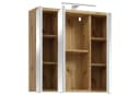 FORTE Badezimmerspiegelschrank Artisan Eiche LED-Beleuchtung Bild 4