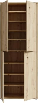 FORTE Schuhschrank Alice Springs 4 Türen Braun Holzwerkstoff Bild 4