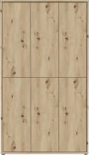 FORTE Schuhschrank Alice Springs 16 Böden Push-to-Open Braun Bild 3