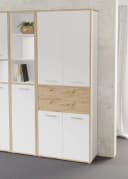 Aktenschrank FORTE Keflav Weiß Artisan Eiche Bild 1