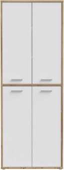 Aktenschrank FORTE Keflav Weiß 4 Türen FSC Bild 3